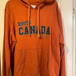 Roots Men's Orange Hoodie